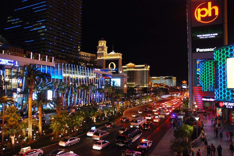 Las Vegas Strip at night